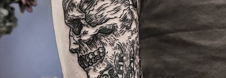 Black Stamp Tattoo